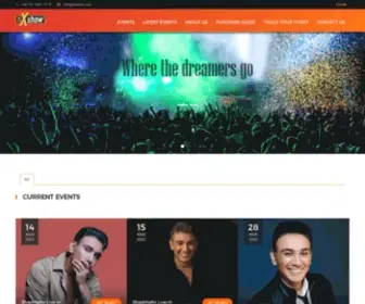 Tixshow.com(Iranian Events) Screenshot