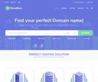 Tiyan.uk(Cloud Hosting) Screenshot