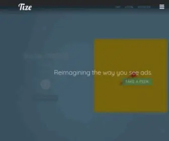 Tize.io(Tize) Screenshot