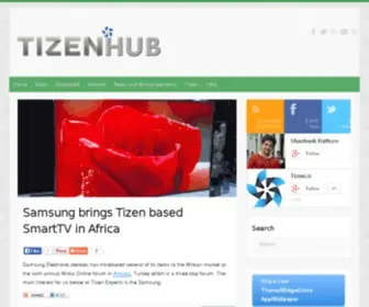 Tizenhub.com(Tizenhub) Screenshot