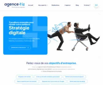 Tiz.fr(Agence web à Strasbourg) Screenshot