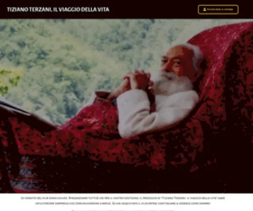 Tizianoterzani.com(Tiziano Terzani) Screenshot