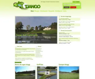 Tjango.se(Tjango Golf Community) Screenshot