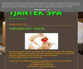 Tjantekspamiri.com(TJANTEK SPA) Screenshot