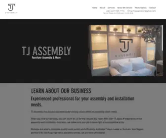 Tjassembly.ca(Furniture Assembly) Screenshot