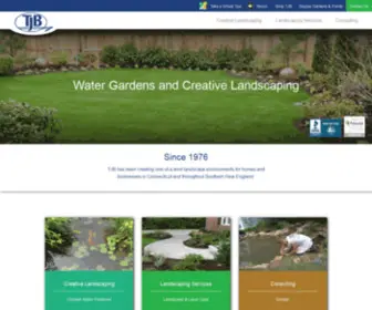TJB-INC.com(Water Garden & Putting Green) Screenshot