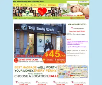 Tjbodywork.com(Best Asian Massage NYC) Screenshot