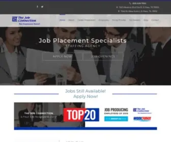 TJcjobs.com(The Job Connection) Screenshot