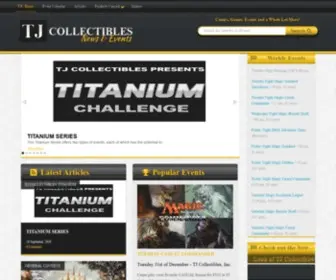 Tjcollect.com(TJ CAFE & GAMES) Screenshot