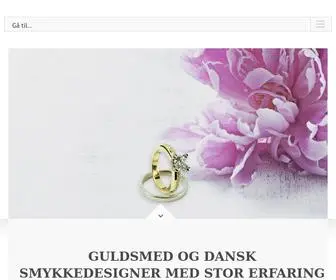 Tjdesign.dk(Guldsmed Næstved nær Haslev) Screenshot