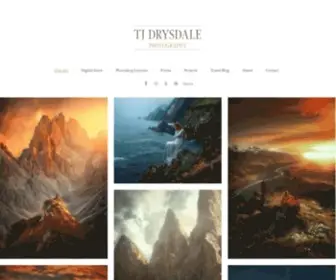 TJDRYsdale.com(TJ Drysdale Fine Art Photography) Screenshot