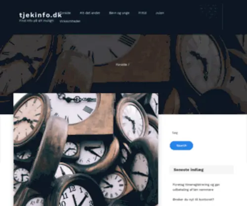 Tjekinfo.dk(Tilbud & Shopping i dit online shopping center) Screenshot
