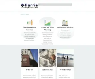 TJHcpa.com(Harris Accounting Associates PLLC) Screenshot