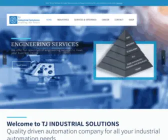 Tjindustrial.net(TJ Industrial Solution) Screenshot