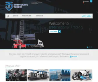 Tjinternationaltrading.com(TJ International Trading) Screenshot