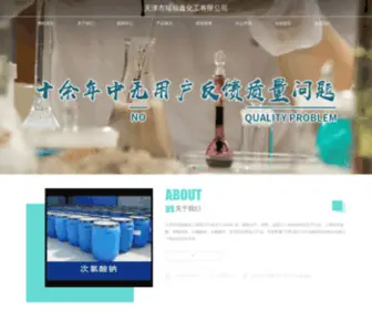 TJJFSHG.com(天津次氯酸钠) Screenshot