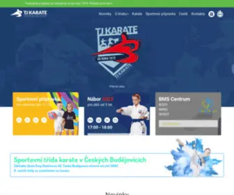 Tjkaratecb.cz(české budějovice) Screenshot