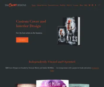 TJmbookcovers.com(TJM Cover Designs) Screenshot