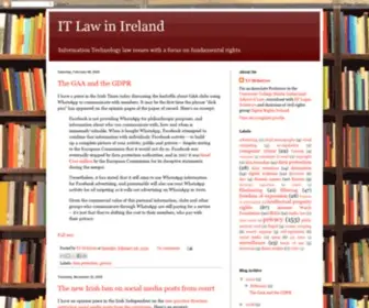 TJmcintyre.com(IT Law in Ireland) Screenshot