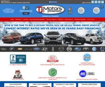 Tjmotors.com(TJ Motors) Screenshot