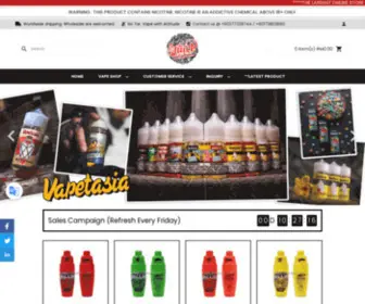 TJmvape.com(THE LARGEST ONLINE VAPE SHOP IN MALAYSIA) Screenshot