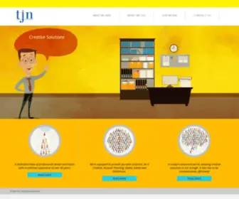 TJnme.com(TJN Advertising & Marketing) Screenshot