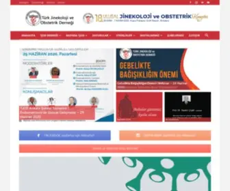 Tjod.org(Türk Jinekoloji ve Obstetrik Derneği) Screenshot