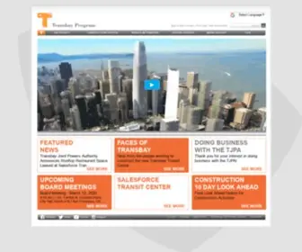 Tjpa.org(The Transbay Transit Center Project) Screenshot