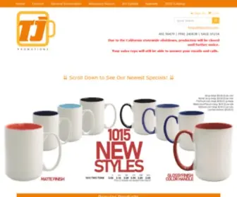 TJpromo.com(TJ Promotions Corporation) Screenshot