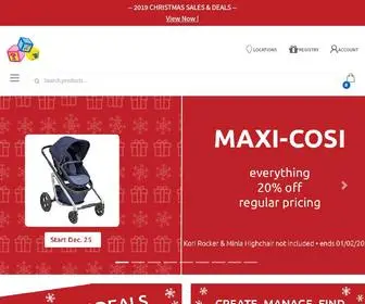 TJskids.com(TJsKids BC's Original Baby Store) Screenshot