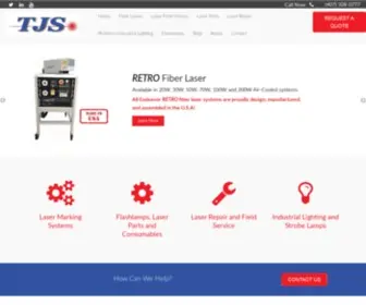 TJslasers.com(Laser Repair) Screenshot