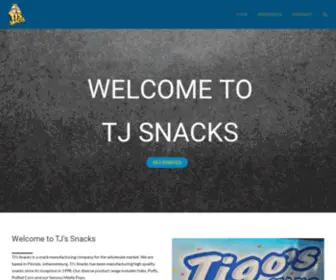 TJsnacks.co.za(TJ Snacks) Screenshot