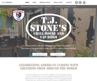 TJstones.com(Dine-in, Patio, Takeout, Delivery Alexandria) Screenshot