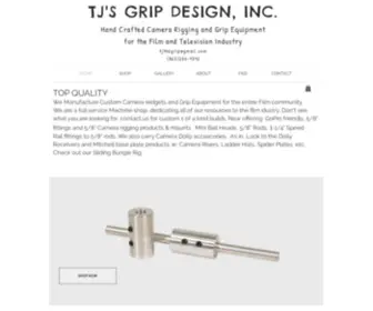 TJthegrip.com(TJ's Grip Design Inc Camera Rigging for Film and Television) Screenshot