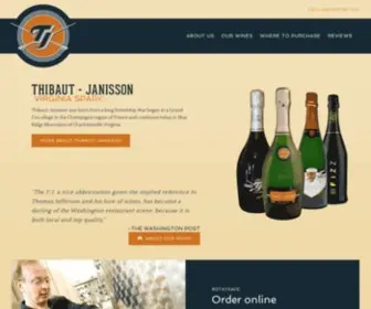 Tjwinery.com(TJ Winery) Screenshot