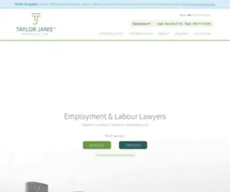 Tjworkplacelaw.com(Employment Lawyers Calgary & Edmonton) Screenshot