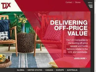 TJX.com(The TJX Companies) Screenshot