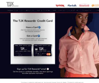 TJxrewards.com(TJXRewards®) Screenshot