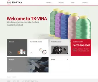 TK-Vina.com(㈜) Screenshot