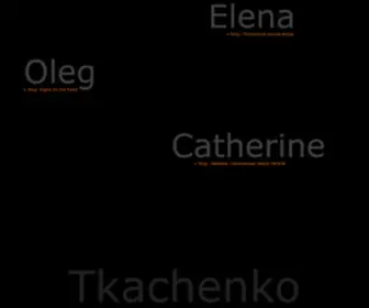 Tkachenko.com(Tkachenko Family) Screenshot