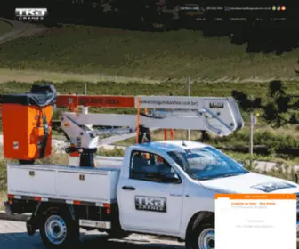 Tkacranes.com(TKA Cranes) Screenshot