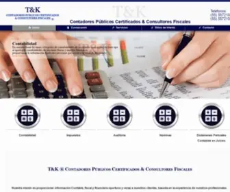 Tkaram.com(TKaram Contadores Publicos Certificados & Consultores Fiscales) Screenshot