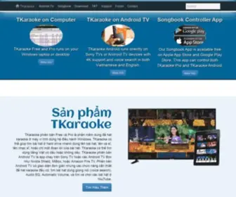 Tkaraoke.com(About TKaraoke) Screenshot