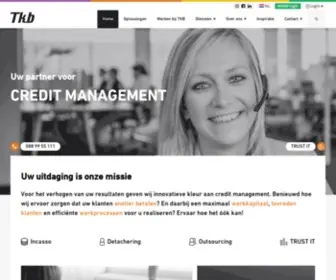 TKB.nl(Credit management) Screenshot