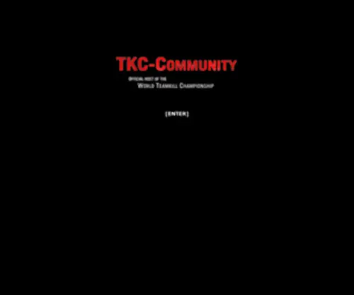TKC-Community.net(The Teamkill and Cheat Community Main Screen) Screenshot