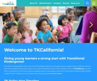 Tkcalifornia.org(Transitional Kindergarten (TK)) Screenshot
