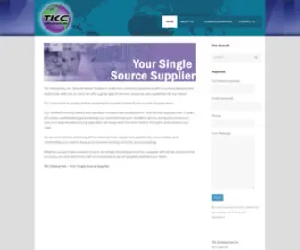 Tkcenterprises.com(Your Single Source Supplier) Screenshot