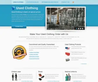 TKclothes.com(Best Used Clothing Wholesale in Miami) Screenshot