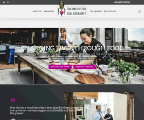 Tkcollaborative.org(Teaching Kitchen Collaborative) Screenshot