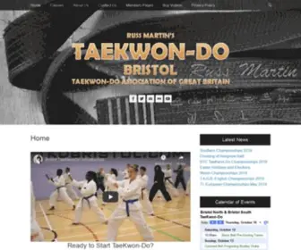 TKDbristol.com(Taekwon-do in Bristol) Screenshot